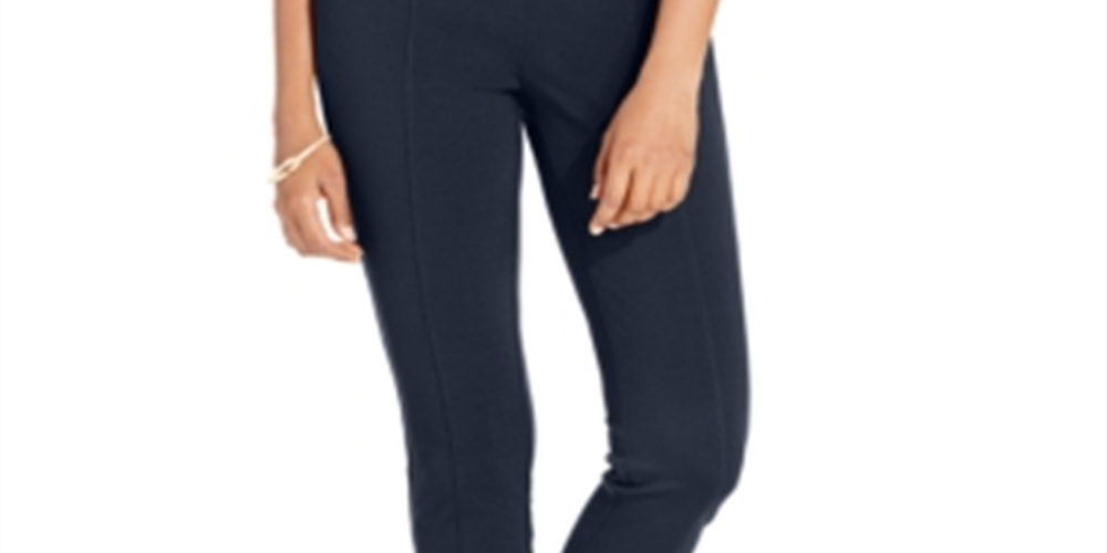 Style & Co Women's Ponte Leggings Blue SizeM