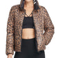 DKNY Women's Sport Reversible Puffer Jacket Black Size Medium