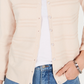 Charter Club Women's Petite Textured Cardigan Sweater -Pink  Size Petite Small
