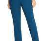 DKNY Women's Teal Belted Zippered Wear To Work Pants GreenSize 4