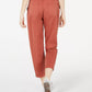 Vanilla Star Women's Belted Cuffed Pants Brown Size 13