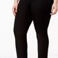Alfani Women's Plus Cropped Pants Black Size 14W