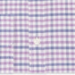 Tommy Hilfiger Men's Fitted Performance Stretch Flex Collar Check Dress Shirt Purple Size 16.5X34X35