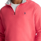 Ralph Lauren Men's Sweater Quarter Zip Pullover Pink Size Small