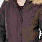 Madden Girl Juniors Women's Faux Fur Trim Hooded Parka Jacket Olive Small Green Size Small