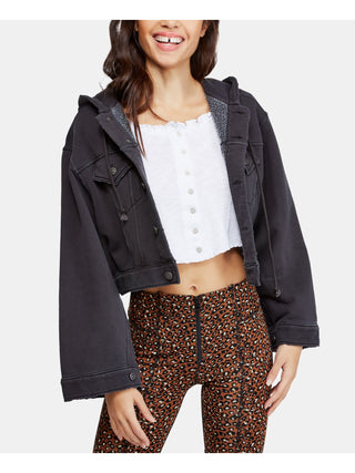 Free People Women's Jacket Gray Size Small