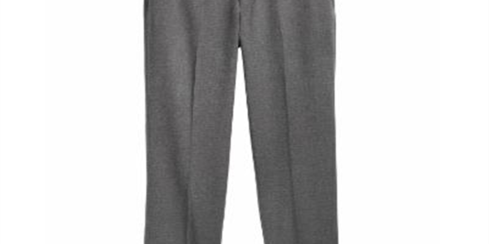 Ralph Lauren Boy's Dress Pants Flat Front Gray Size 27W