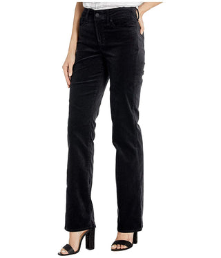 NYDJ Women's Marilyn Straight Pants Black Size 4