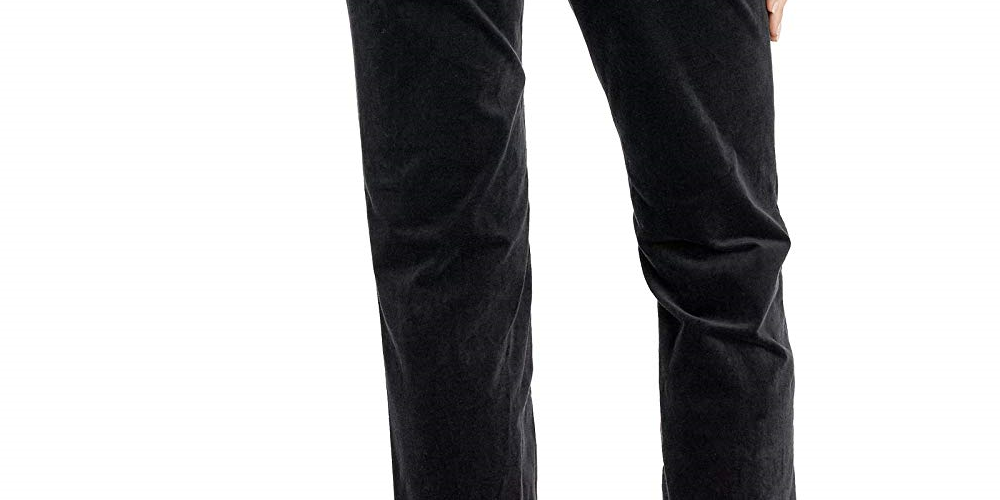 NYDJ Women's Marilyn Straight Pants Black Size 4