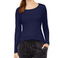 32 Degrees Women'ss Cozy Comfy T-Shirt Navy Size X-Large