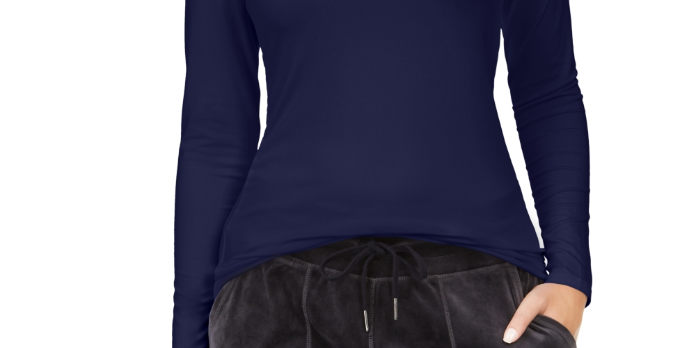 32 Degrees Women'ss Cozy Comfy T-Shirt Navy Size X-Large