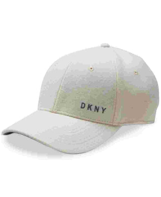 DKNY Men's Logo Baseball Cap White Size Regular