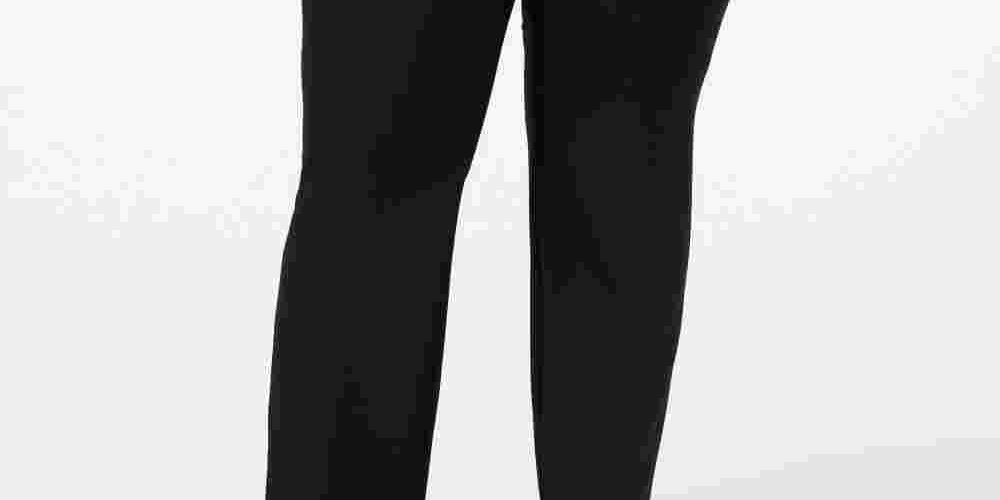 Charter Club Women's Plus Straight-Leg Pants Black Size Petite Small