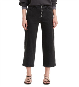 Levi's Men's Mile High Wide Leg Women's Jeans Black Size 25x25