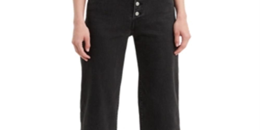 Levi's Men's Mile High Wide Leg Women's Jeans Black Size 25x25