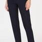 Charter Club Women's Plaid Ankle Length Pants Blue Size 14 Petite
