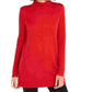 INC International Concepts Women's Mock Neck Stitched Tunic Red Size XX-Large