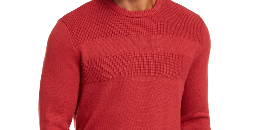 Club Room Men's Classic Fit Casual Shirt Wine Size Large