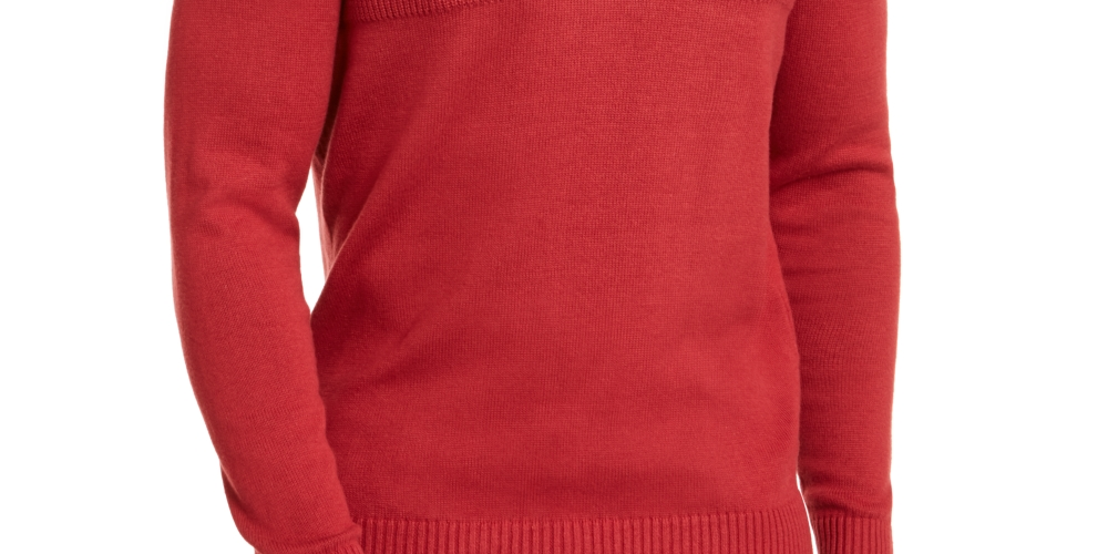 Club Room Men's Classic Fit Casual Shirt Wine Size Large