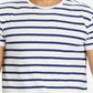 Ralph Lauren Men's Classic Striped Basic T-Shirt White navy Size 2XL