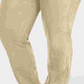 Tommy Hilfiger Women's Plus Linen Slim Leg Pants Brown Size 18W