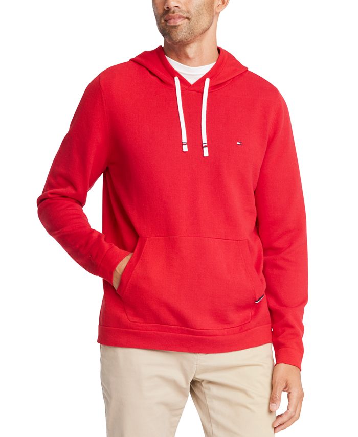 Tommy Hilfiger Men's Victor Popover Hoodie Blue Size Large