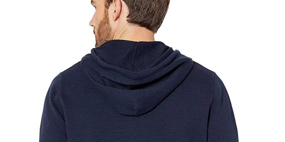 Tommy Hilfiger Men's Victor Popover Hoodie Blue Size Large