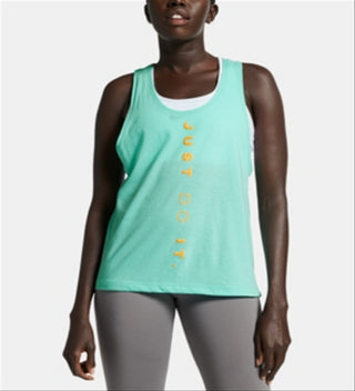 Nike Women's Running Fitness Tank Top Green  Size Medium