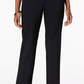 Charter Club Women's Solid Trousers Black Size 10 Petite