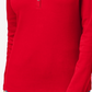 Karen Scott Women's Petite Cotton Henley-Neck Top Red Size Petite S