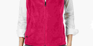 Columbia Women's Benton Springs Fleece Vest Pink Size X-Small