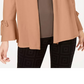 Alfani Women's Tie-Sleeve Cardigan Brown Size XX-Large