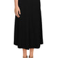 Anne Klein Women's Womens Stretch Lined Skirt Black Size Large