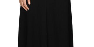 Anne Klein Women's Womens Stretch Lined Skirt Black Size Large
