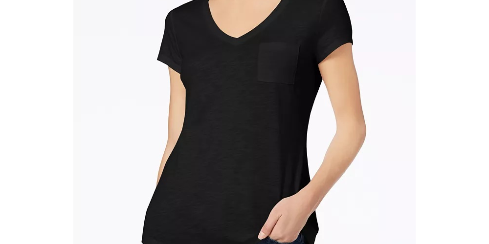 Maison Jules Women's Budd Messenger Shorts Blue Size Medium