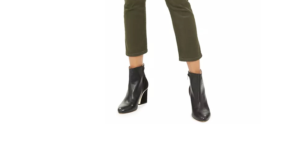 Vigoss Women's Olive Coated Straight-Leg Jeans Green Size 29W-26L