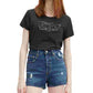 Levi's Women's Perfect Logo Short Sleeve Crewneck T-Shirt Black Size Medium