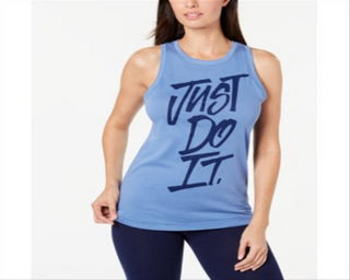 Nike Women's Dri fit Just Do It Training Tank Top White Size Small