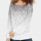INC International Concepts Women's Sequined Sweatshirt  WhiteSize Small