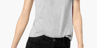 Women S Tab-Sleeve Open-Front Cardigan Gray Size X-Large