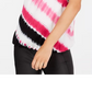 INC International Concepts Women's Tie-Dyed Halter Top Black Size Large