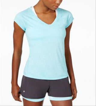 Ideology Women's Running Fitness T-Shirt Green  Size Small