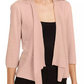 Alfani Women's Draped Open Front Cardigan Pink Size X-Small