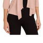 Alfani Women's Draped Open Front Cardigan Pink Size X-Small