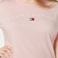 Tommy Hilfiger Women's Logo Graphic T-Shirt Pink Size 2X
