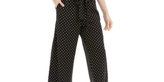 Maison Jules Women's Off The Shoulder Jumpsuit Black Size Small