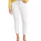 Levi's Women's Classic Button Front Skinny Ankle Jeans White Size 10