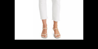 Levi's Women's Classic Button Front Skinny Ankle Jeans White Size 10