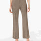 Alfani Women's Curvy Bootcut Pants Brown Size 6