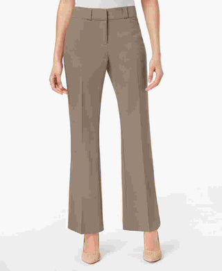 Alfani Women's Curvy Bootcut Pants Brown Size 6